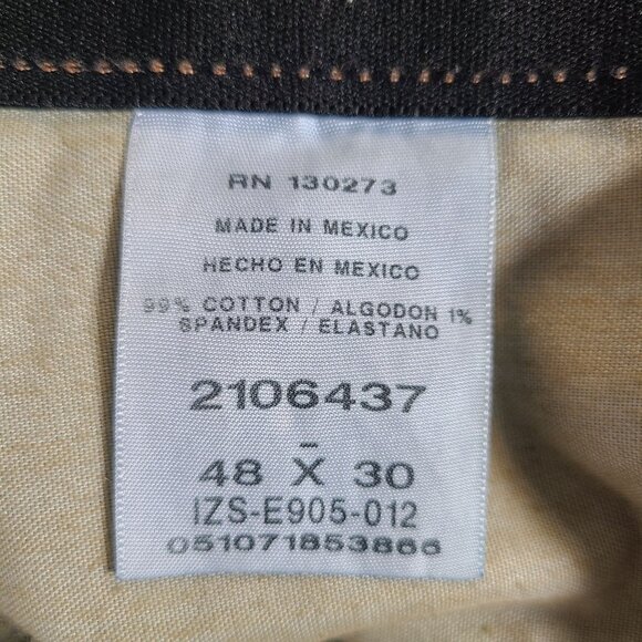 Lee Mens Dark Wash Jeans Size 48 x 30 Relaxed Fit Denim Casual - Picture 8 of 12